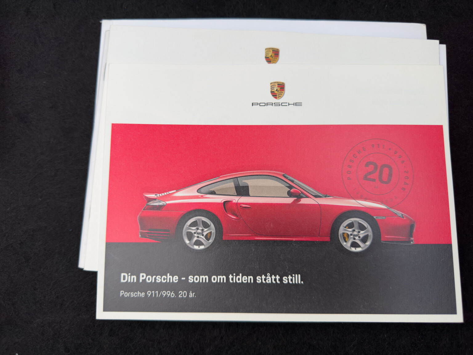 Dokumentation för 2004 Porsche 911 Carrera 4