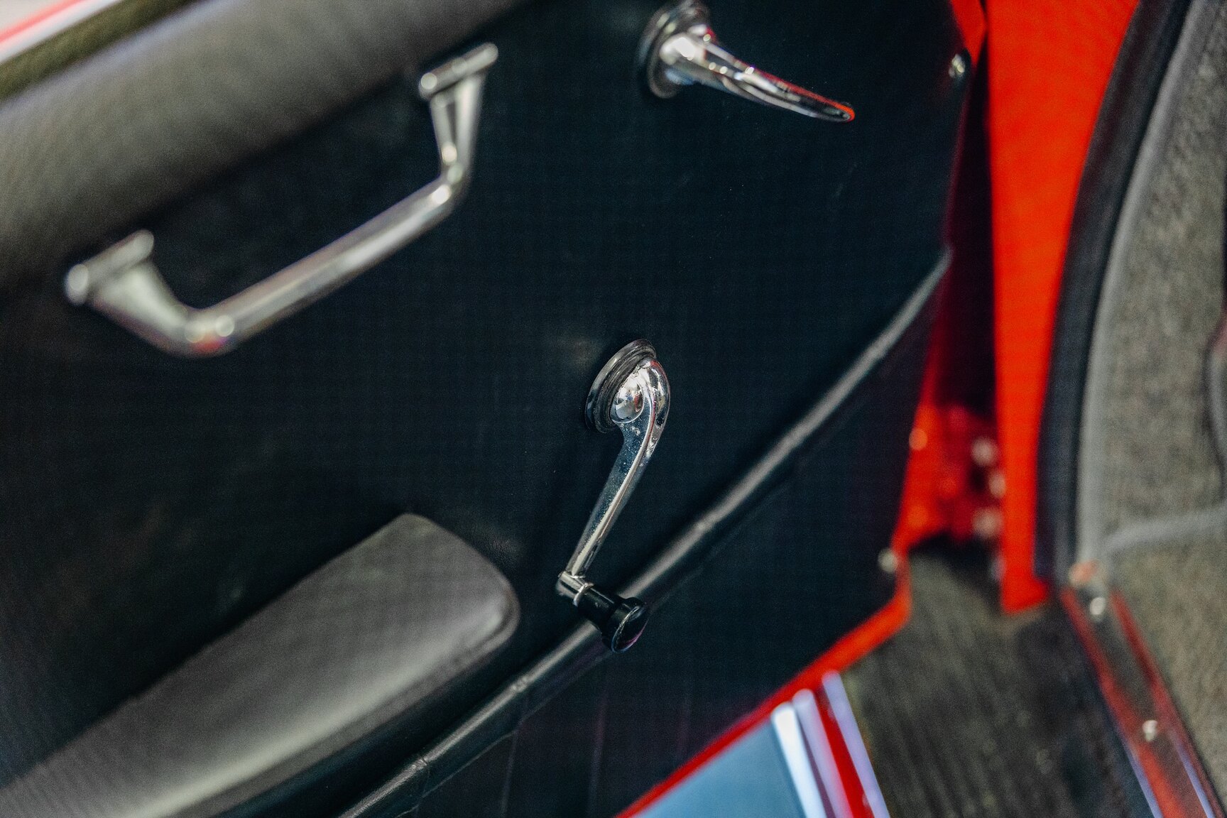 Interior image of 1962 Porsche 356 BT6 "Notchback"