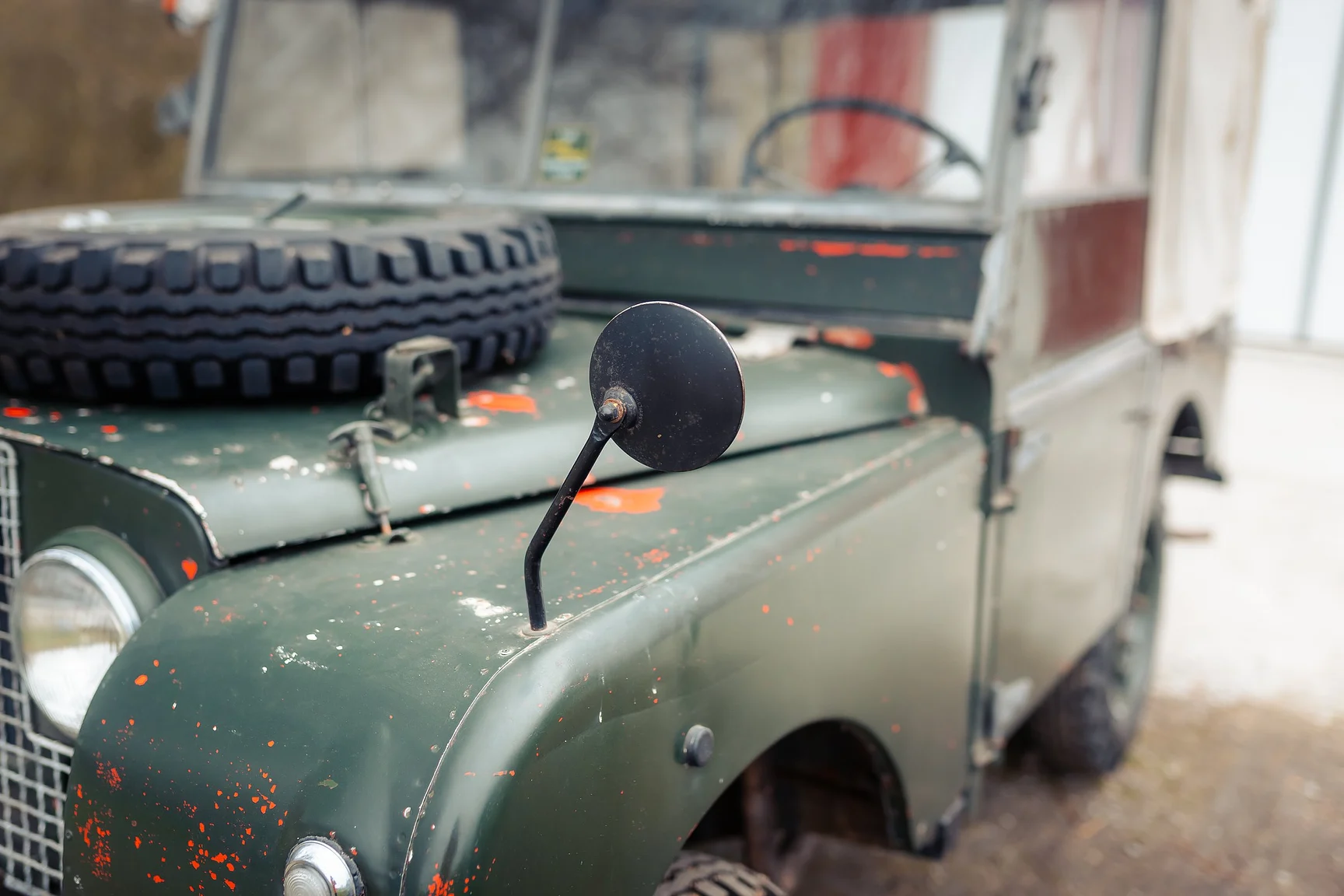 Exteriörbild på 1953 Land Rover Series 1 Soft Top (48)