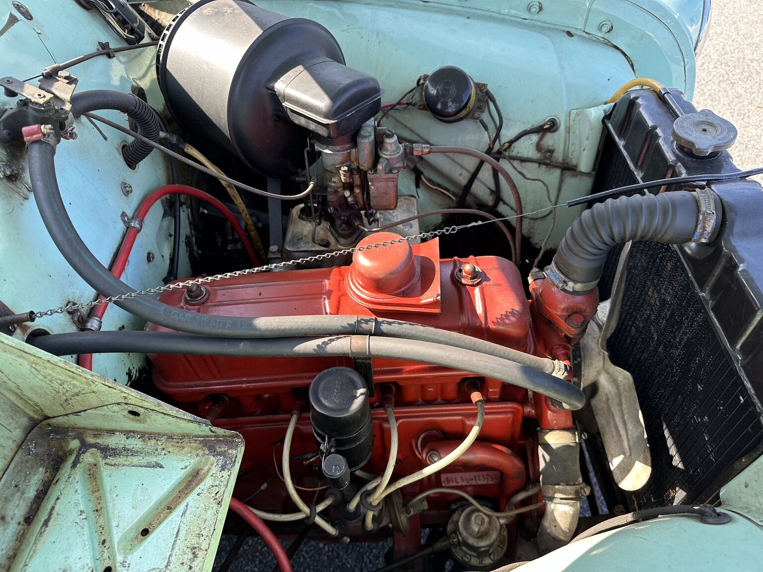 1956 Opel Olympia Rekord, Mekanik