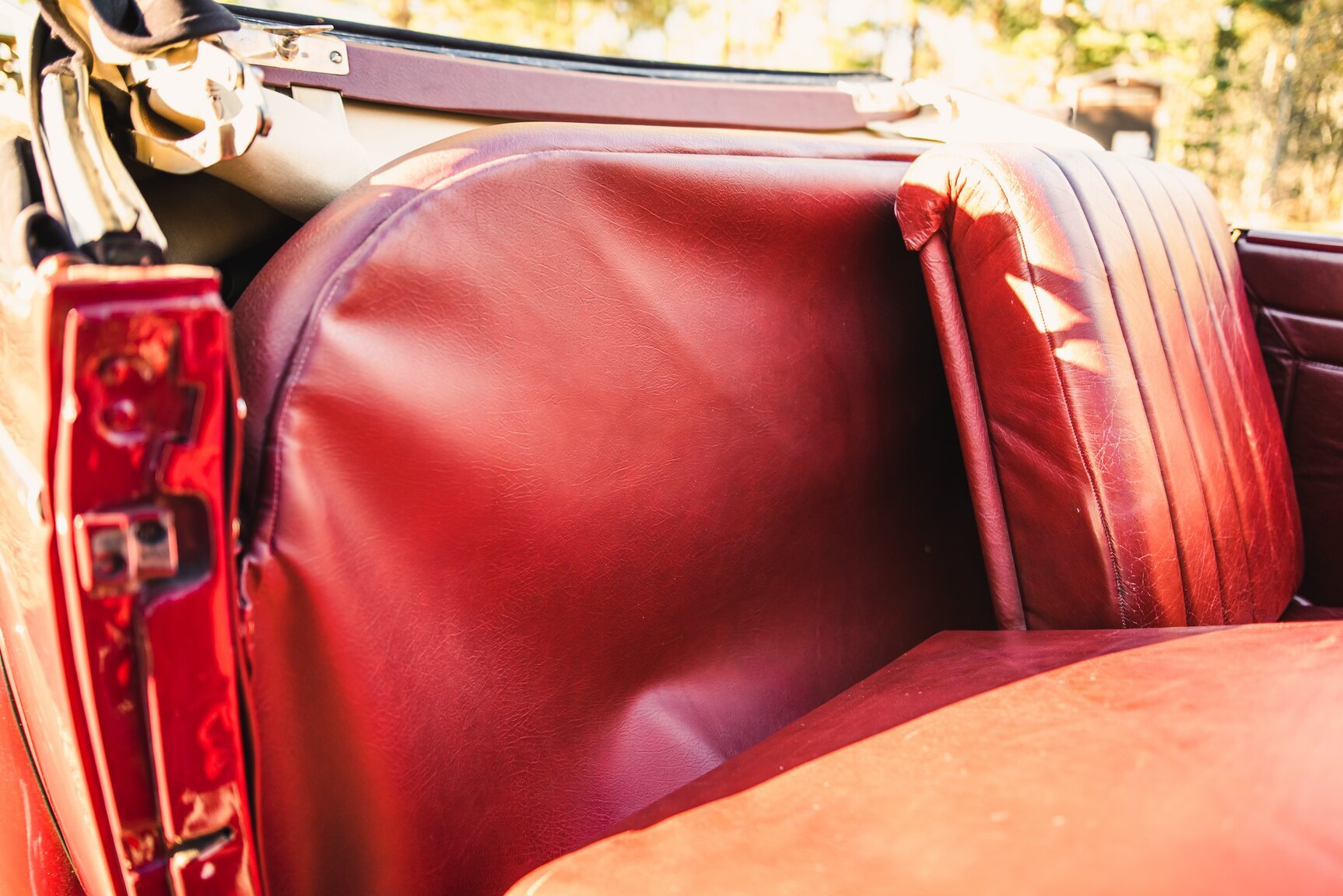 Interior image of 1938 Dodge Six Convertible Coupé