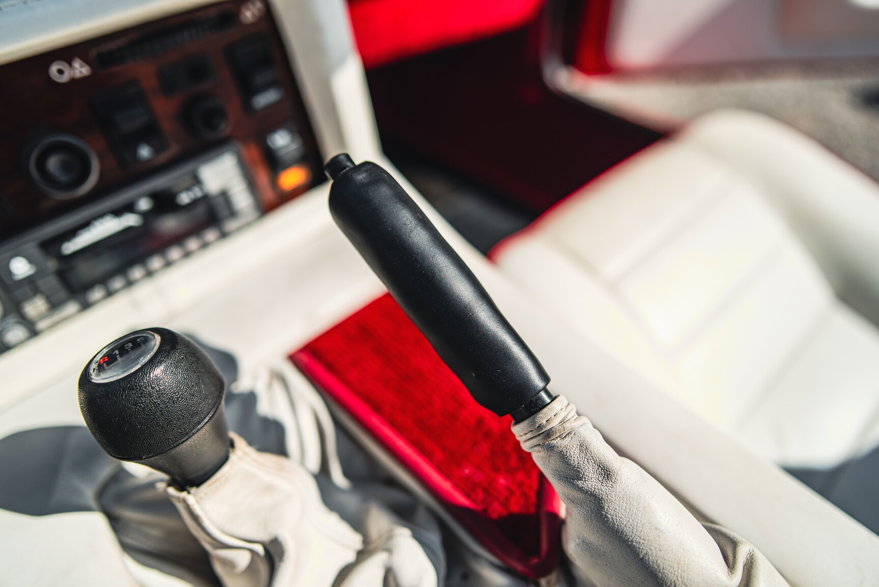 Interiörbild 1985 TVR 350i Cabriolet 3.5 V8