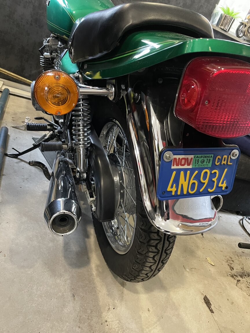 Exteriörbild på 1978 Kawasaki KZ650
