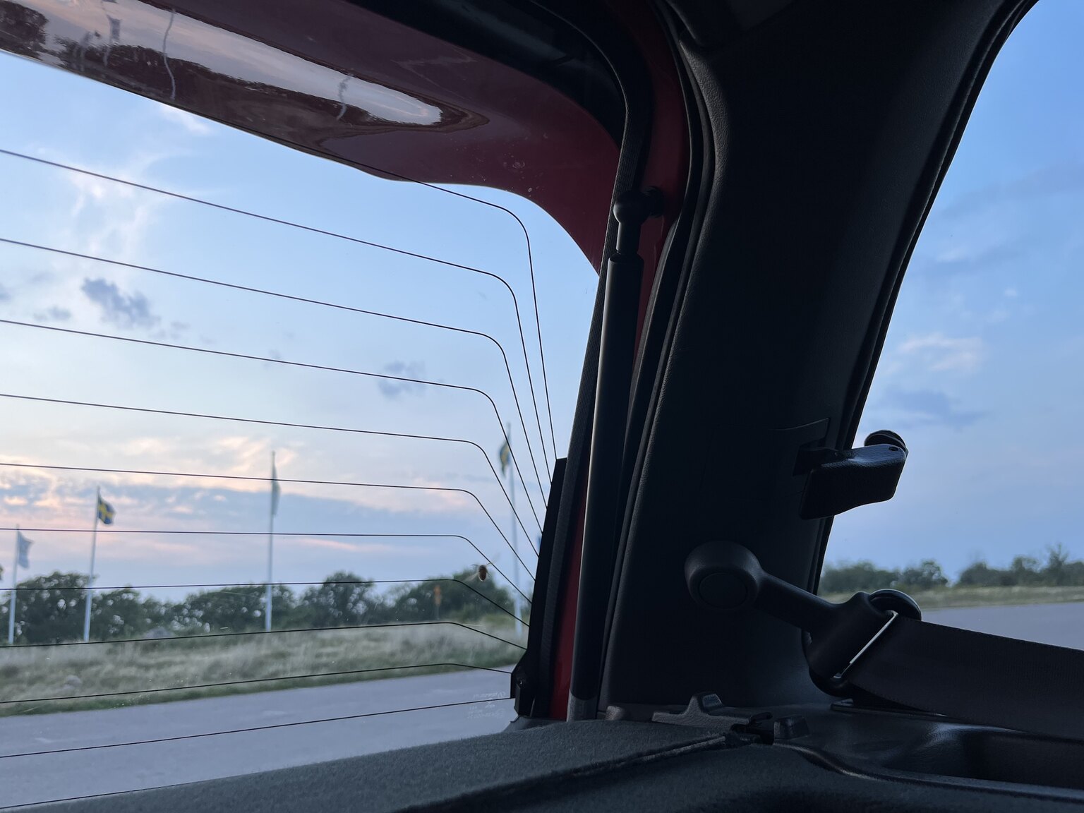 Innenraumfoto von 1989 Honda Civic