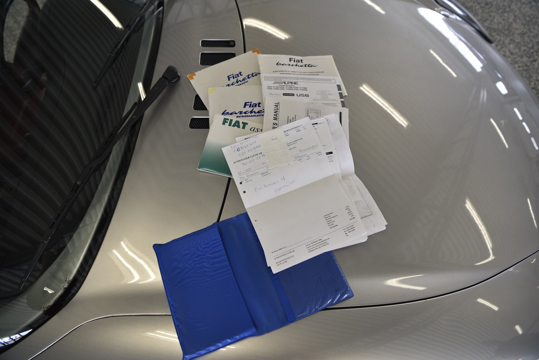 Documentation for 1997 Fiat Barchetta 1.8 (2)