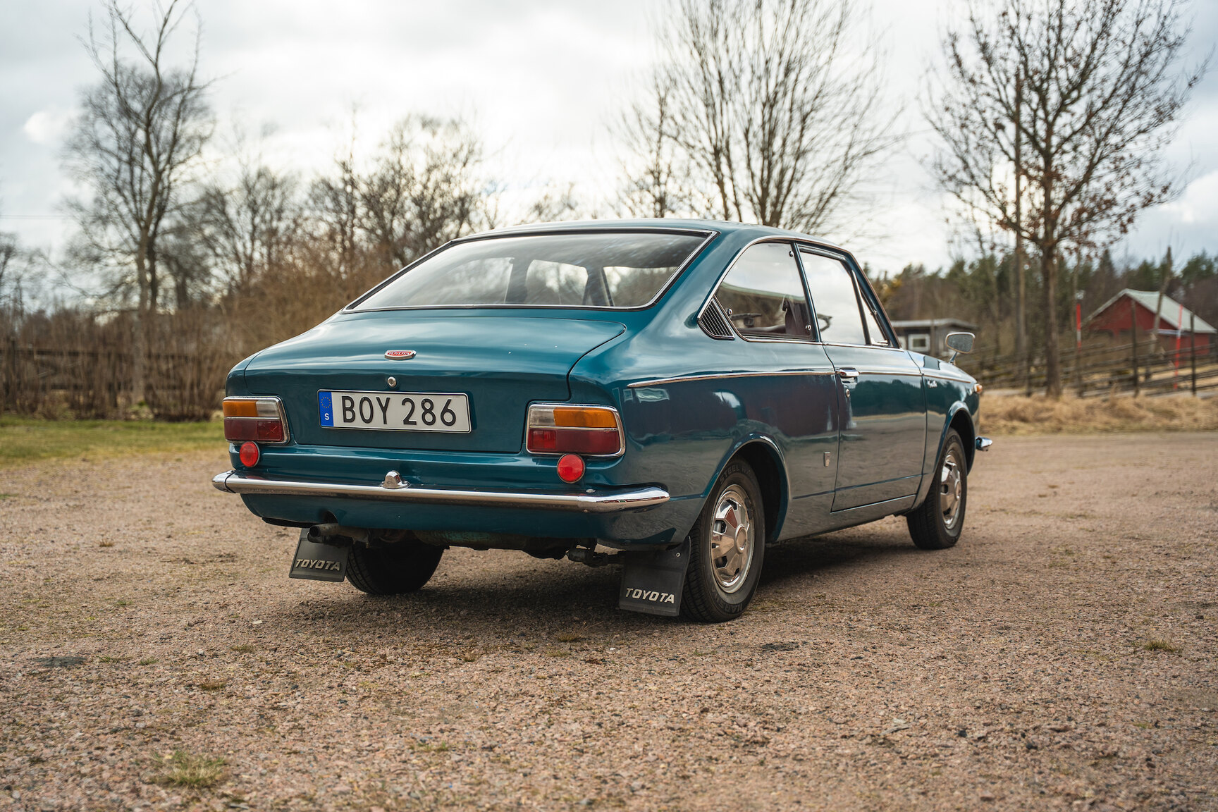 Exteriörbild på 1969 Toyota Corolla Coupé