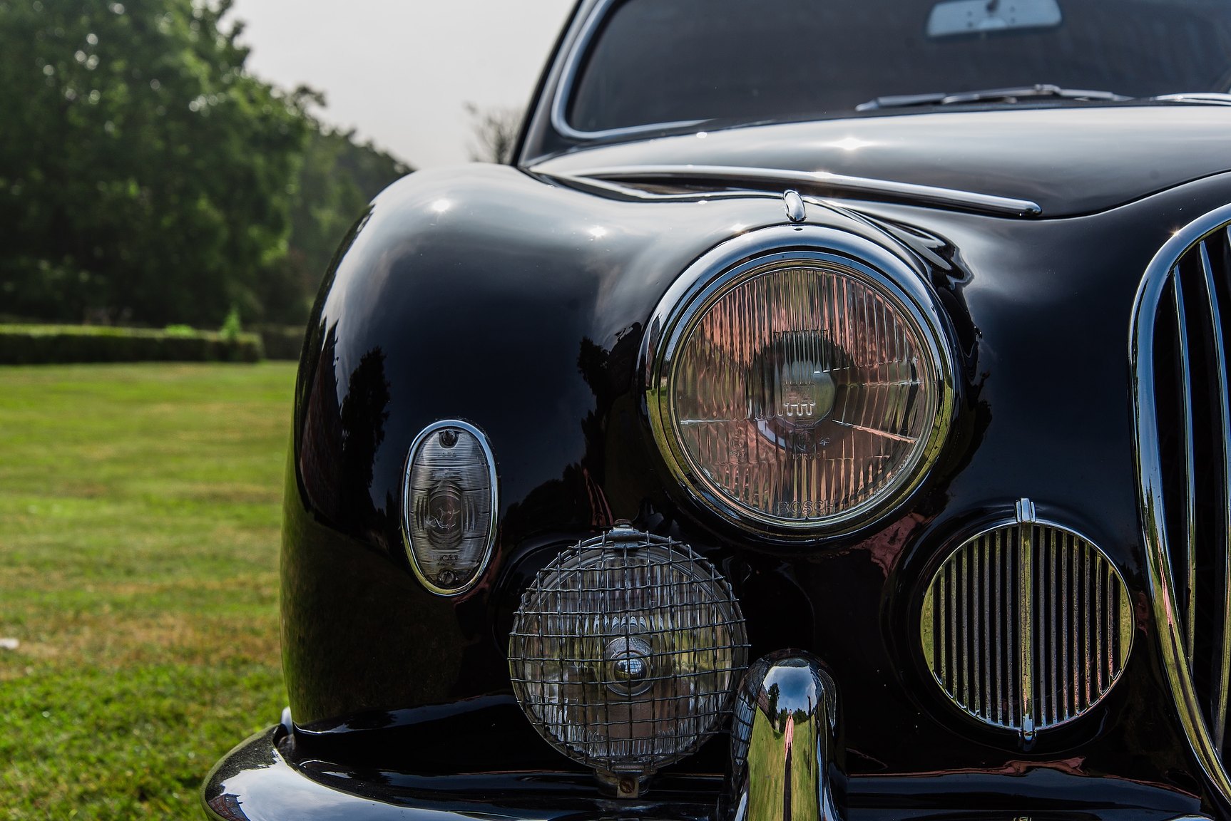 Exterior image of 1958 Jaguar MKI 3.4 XK