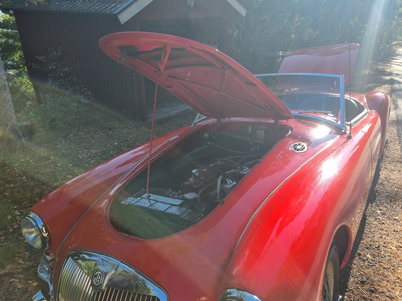 1956 MG MGA 1500, Mekanik
