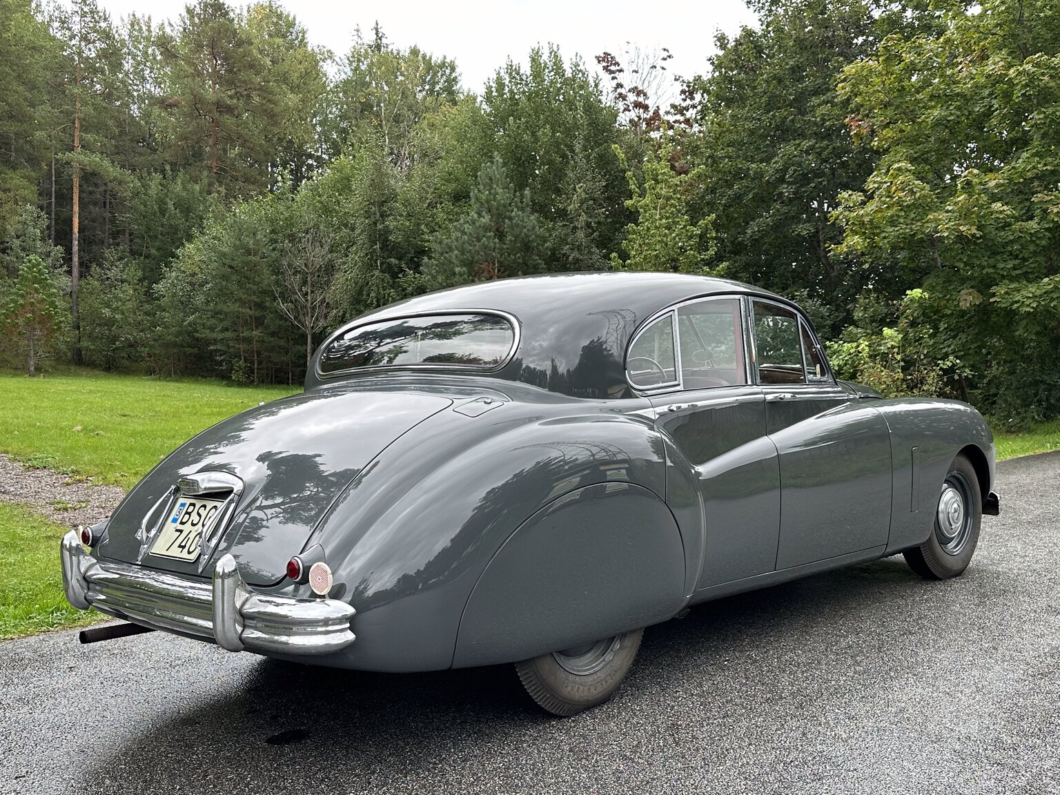 Aussenfoto 1954 Jaguar Mark VII Saloon