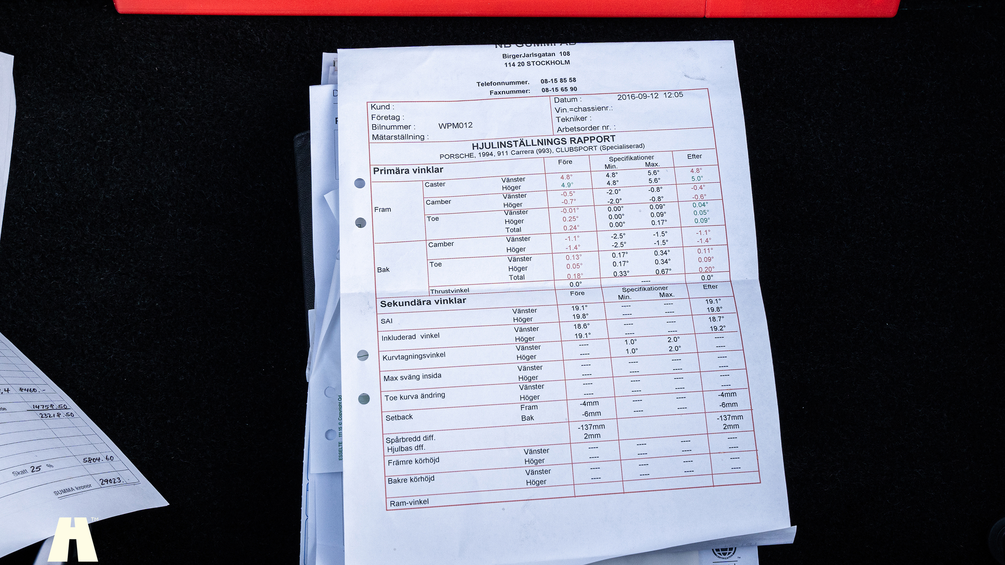 Dokumentation, 1994 Porsche 993 Cabriolet (21)