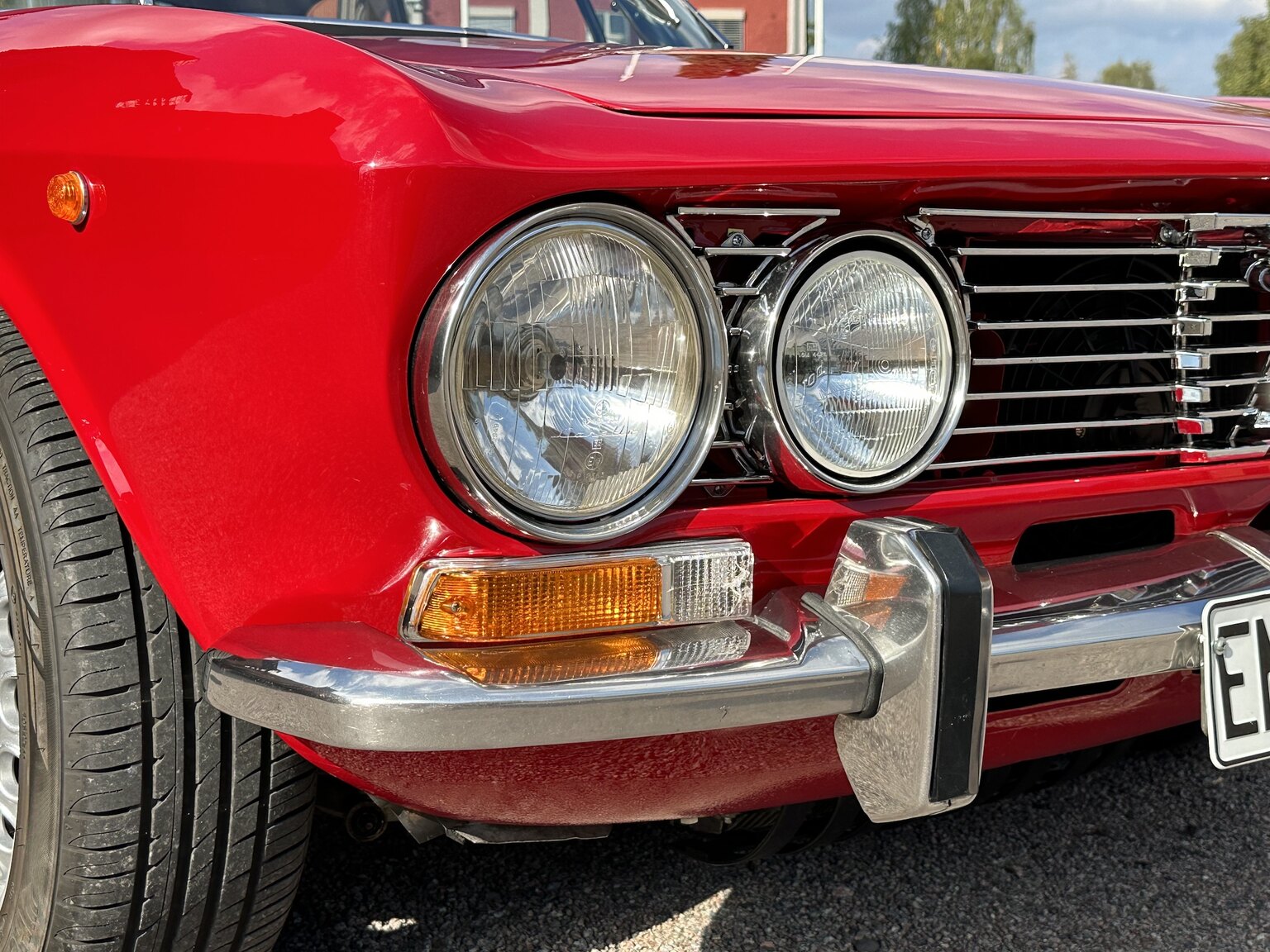 Exteriörbild på 1972 Alfa Romeo 2000 GTV Bertone Coupé