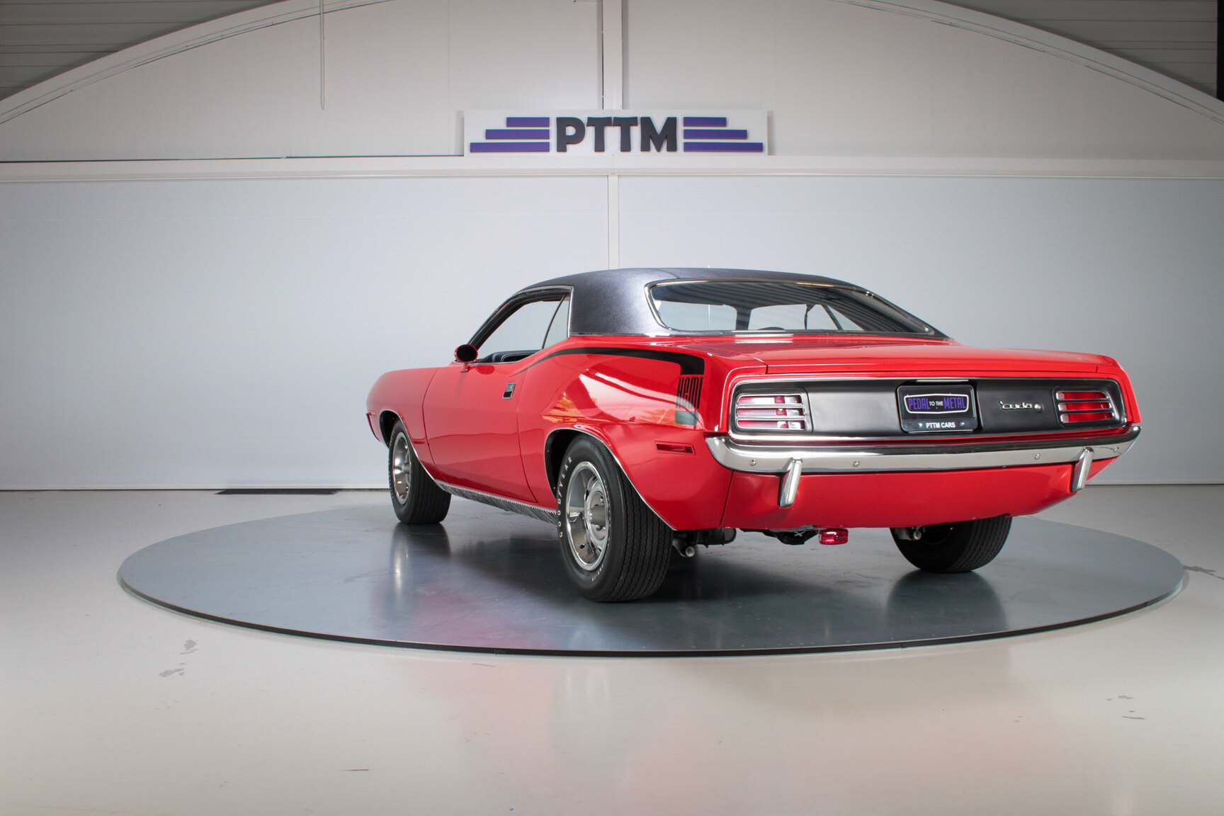 Exteriörbild på 1970 Plymouth Hemi Cuda