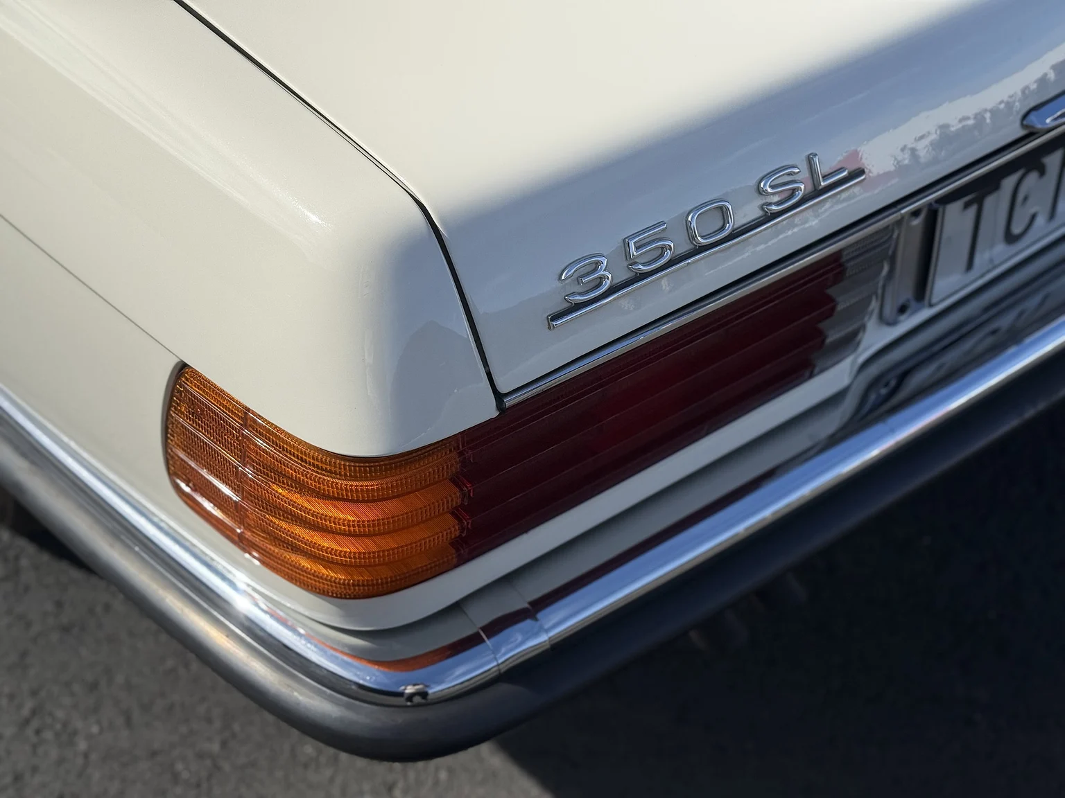 Aussenfoto 1973 Mercedes Benz 350 SL  (37)