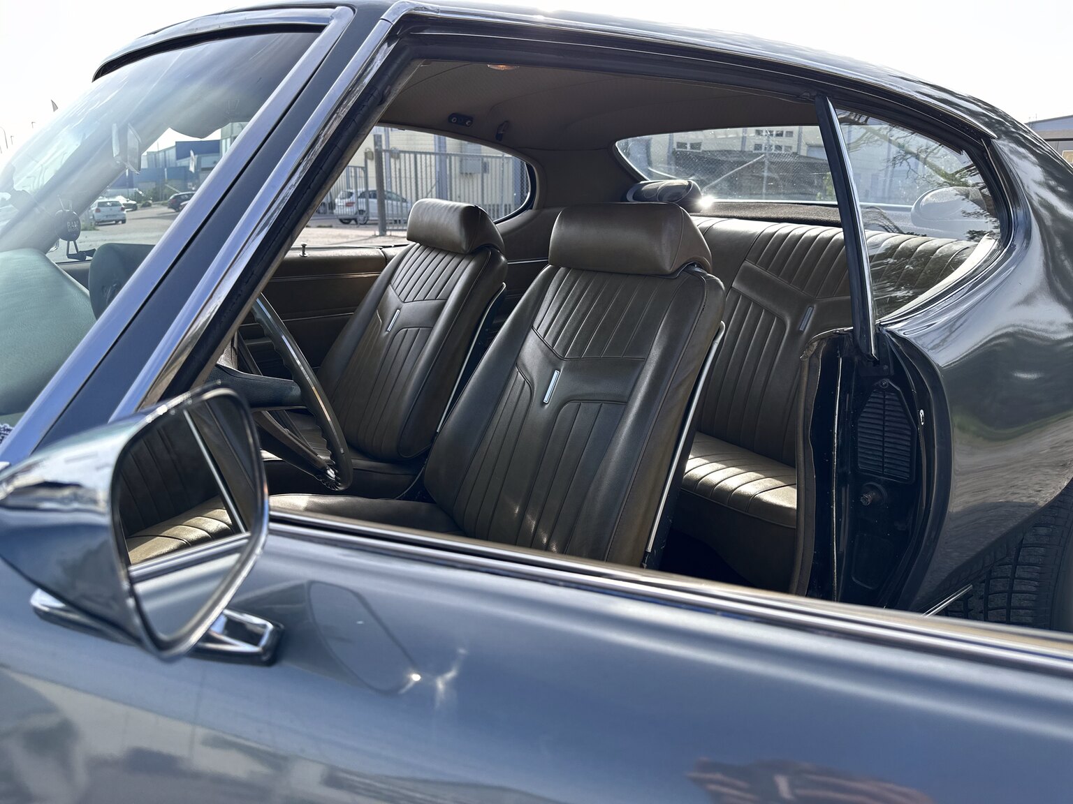 Interiörbild 1969 Pontiac GTO 406cid 