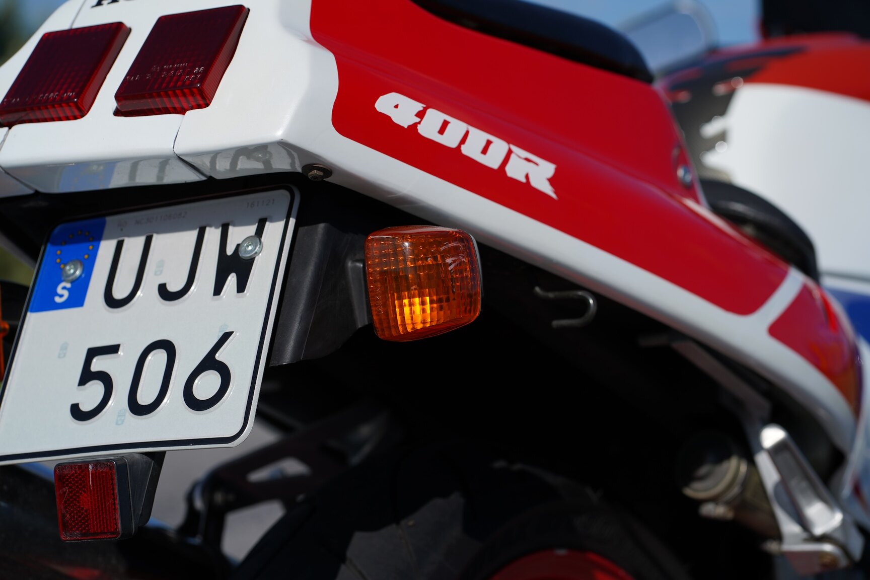 Exterior image of 1992 Honda VFR400R NC30