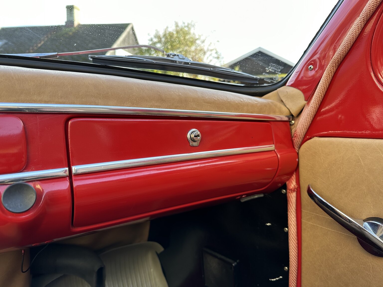Interiörbild 1965 Volvo PV Cabriolet