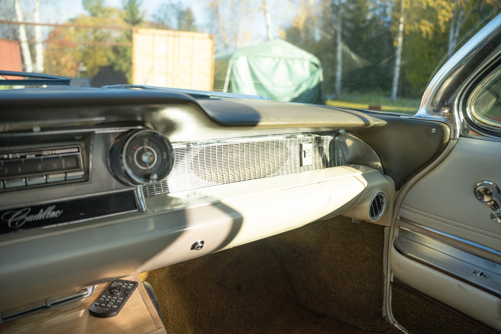Interiörbild 1962 Cadillac Coupé De Ville