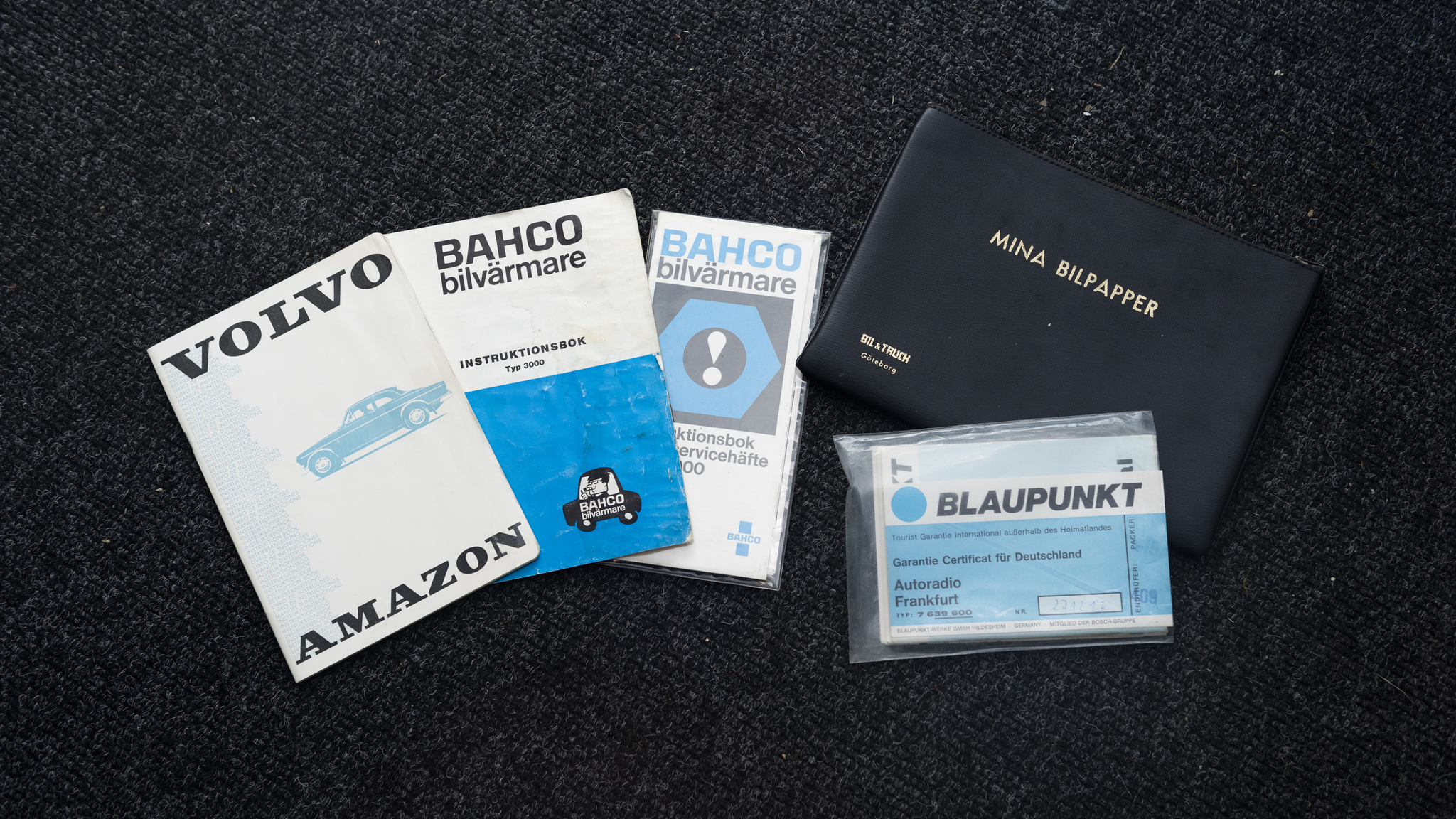 Documentation for 1969 Volvo Amazon Herrgårdsvagn
