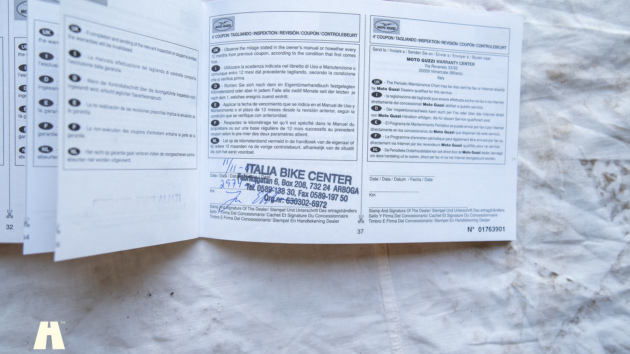 Dokumentation, 2002 Moto Guzzi V11 Le Mans (7)