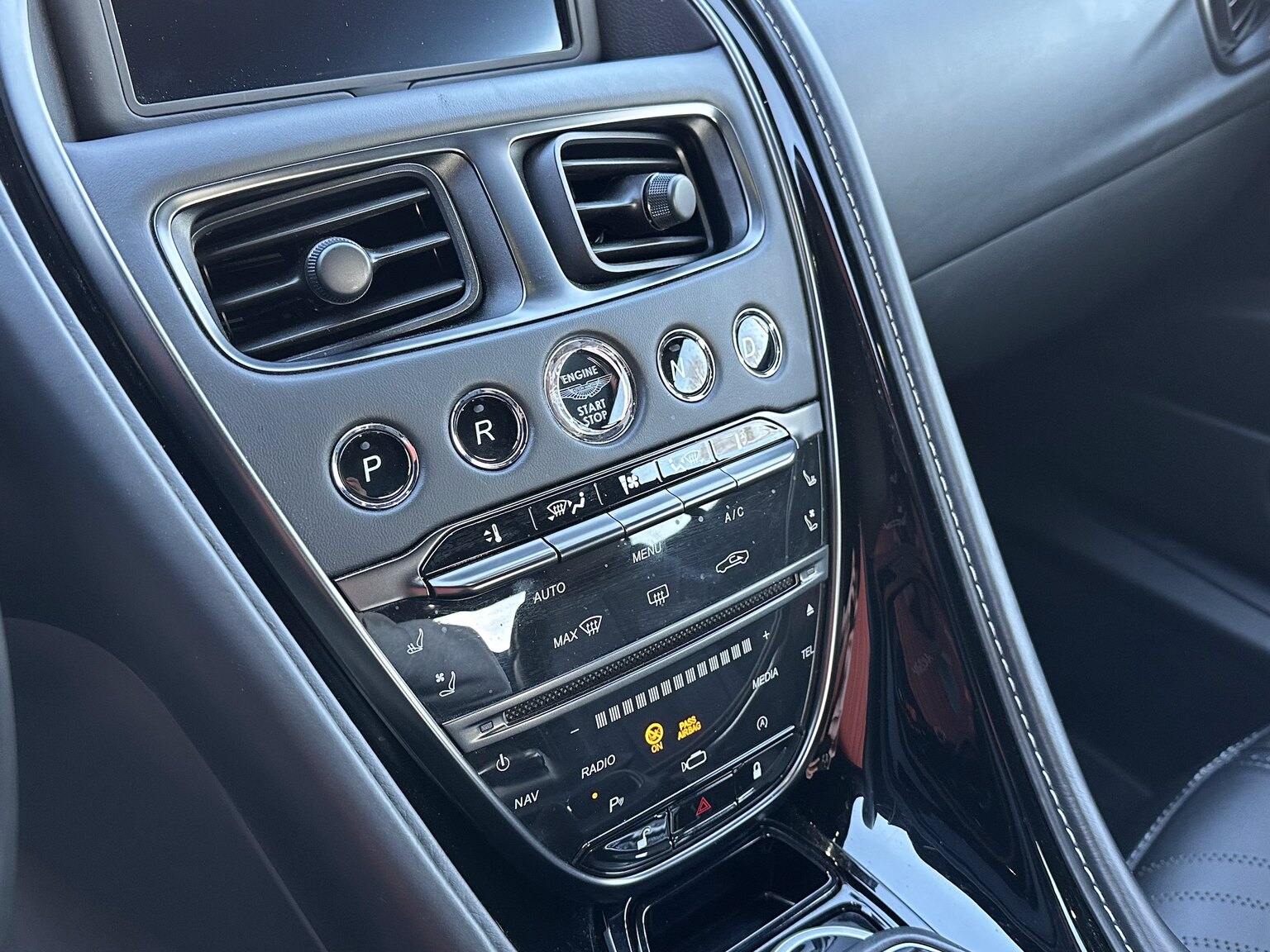 Interior image of 2018 Aston Martin DB11