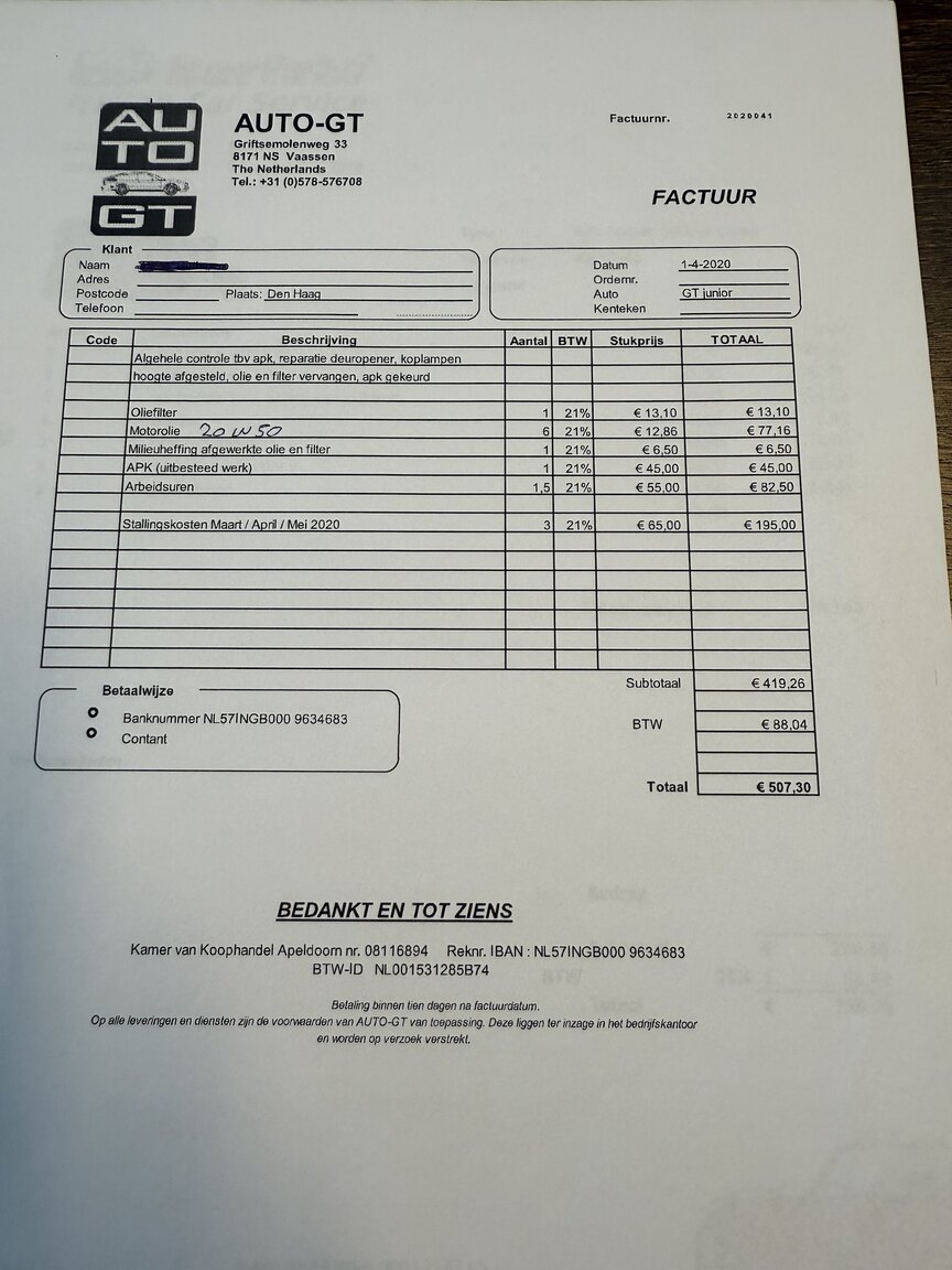 Documentation for 1974 Alfa Romeo GT 1600 Junior