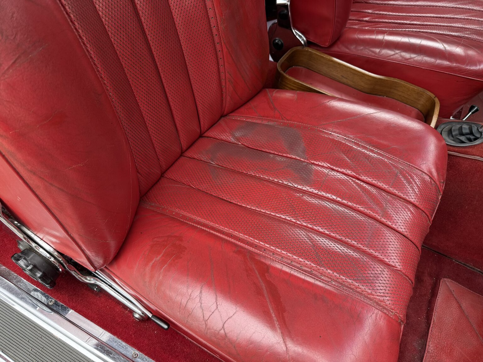 Interiörbild 1963 Mercedes-Benz 220 SE