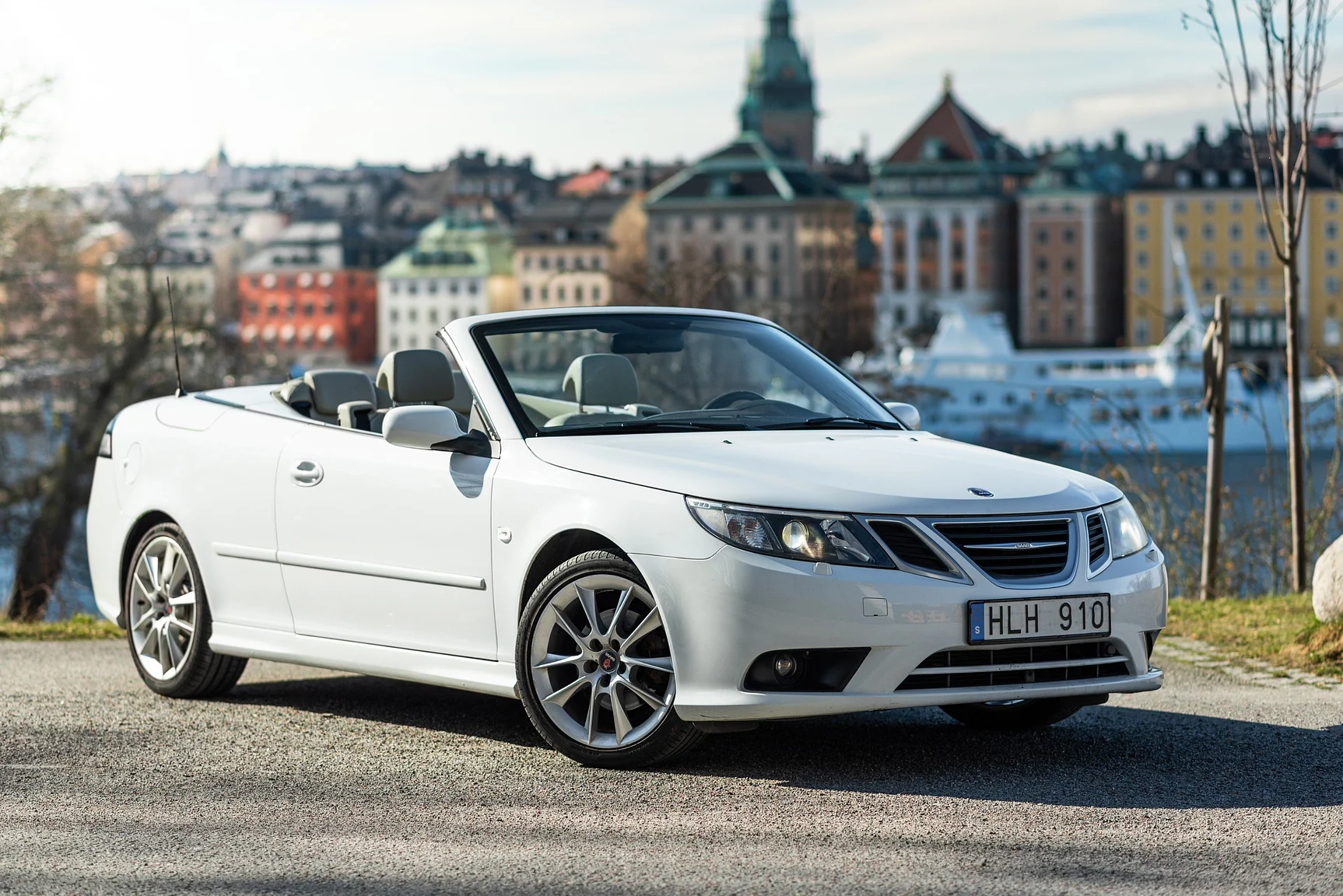 Exteriörbild på 2008 SAAB 9-3 Vector 2.0T Cabriolet (1)