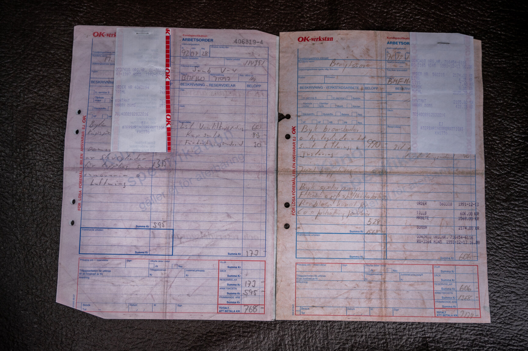 Dokumentation, 1979 Saab 96 GL