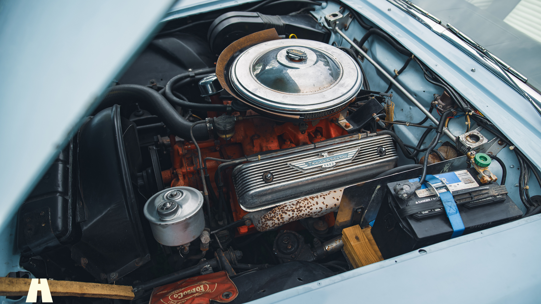 Image of 1957 Ford Thunderbird D-Code mechanics
