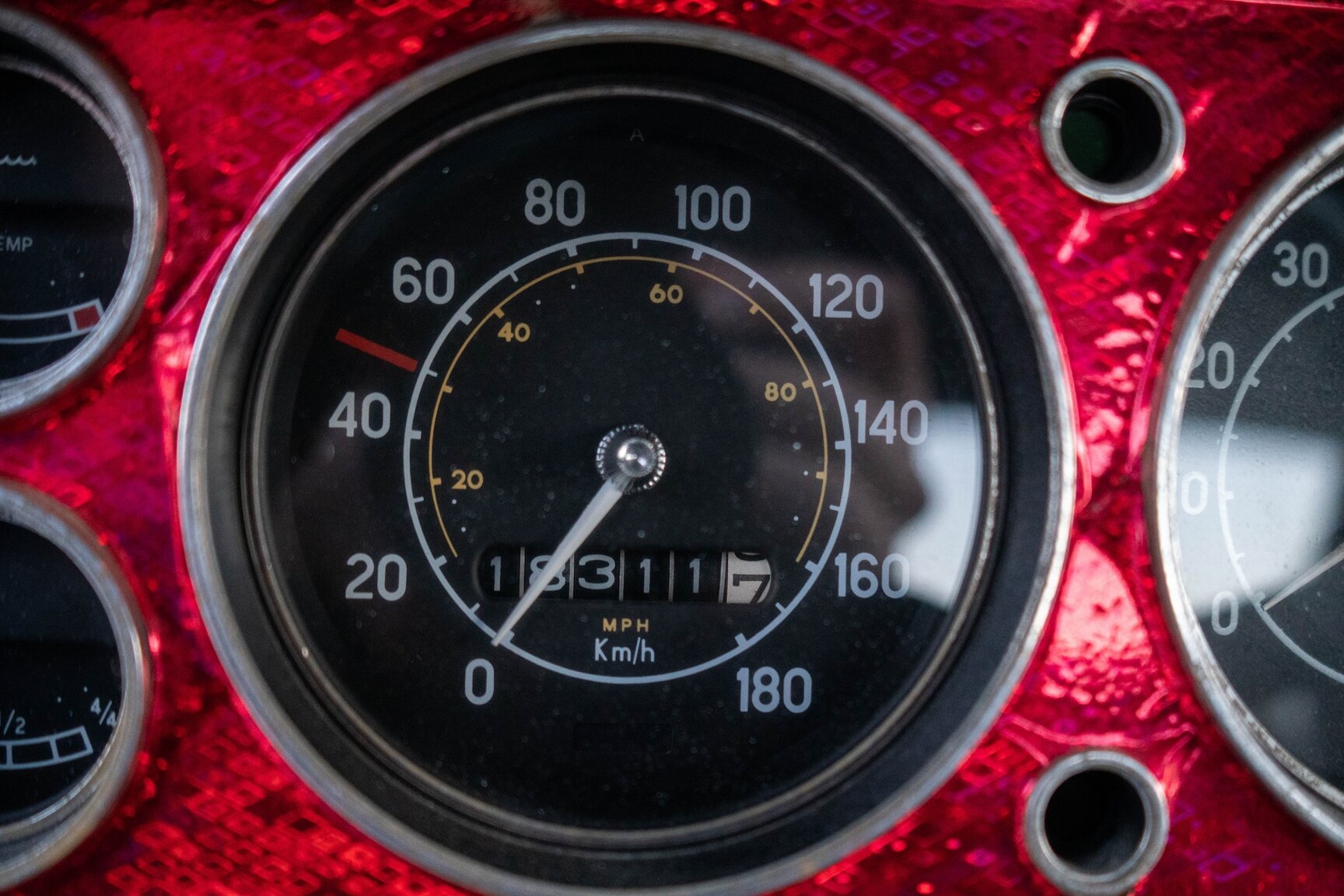 Interiörbild 1972 Ford Escort 1300 L