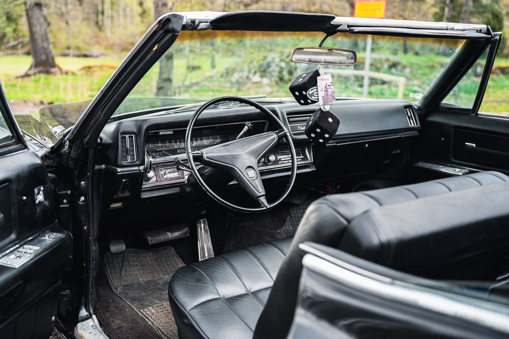 Interior image of 1968 Cadillac De Ville Convertible