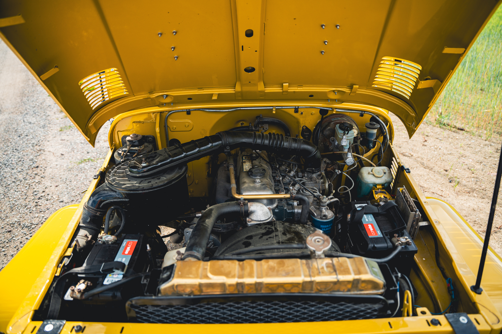 Image of 1976 Toyota Land Cruiser BJ40 mechanics