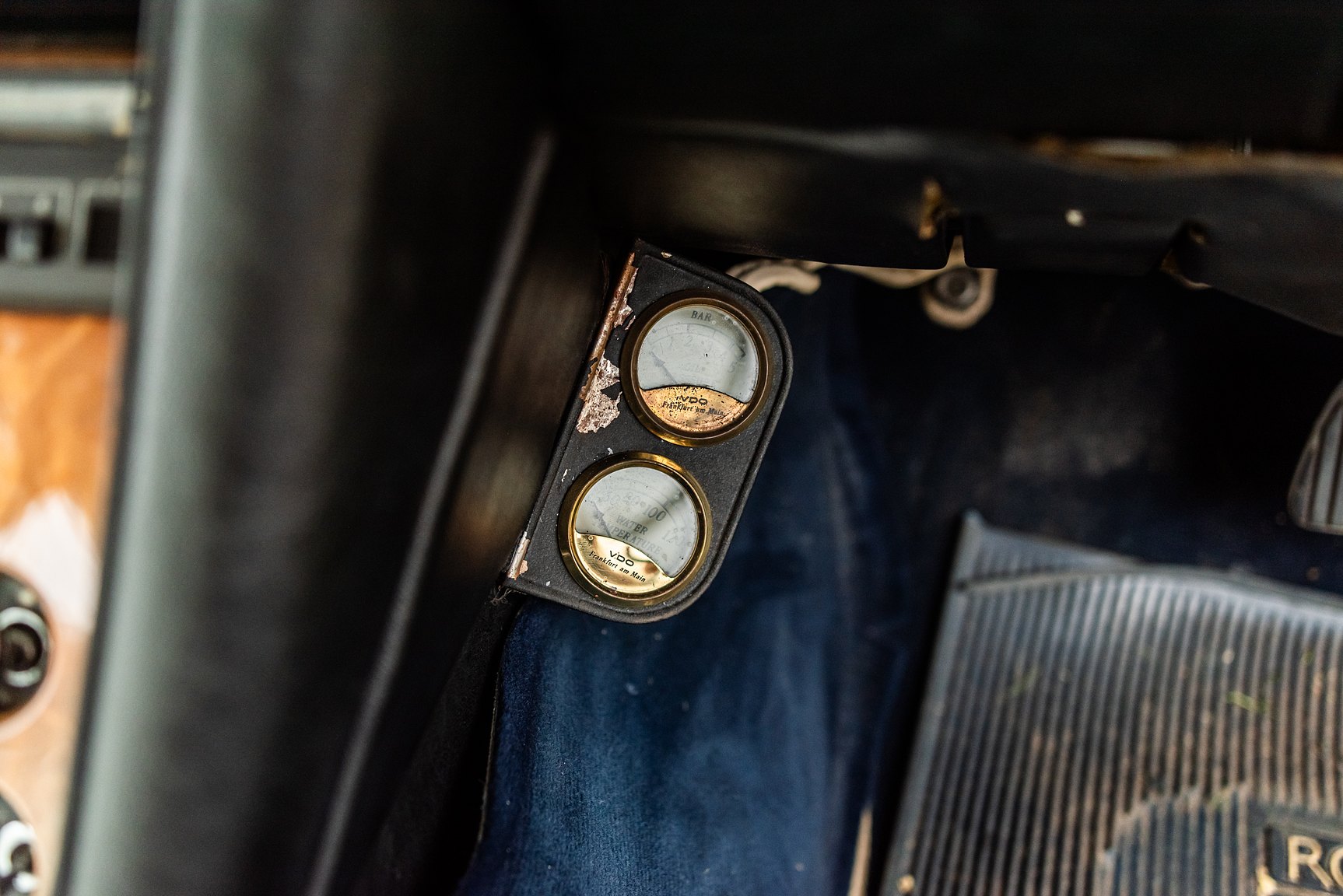 Interiörbild 1972 Rolls-Royce Silver Shadow