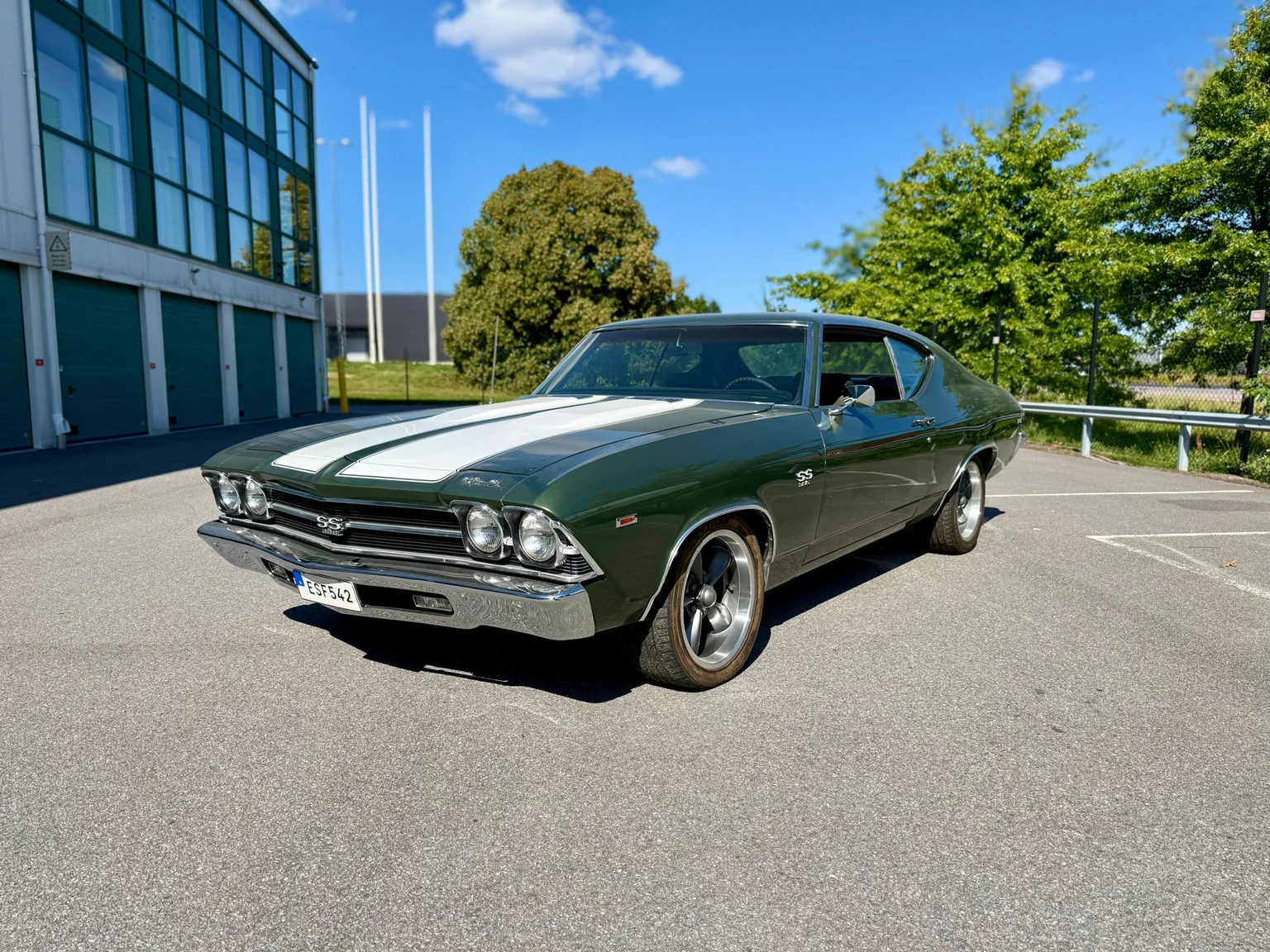 Exterior image of 1969 Chevrolet Chevelle Malibu SS 396 Sport Coupé – NO RESERVE (1)