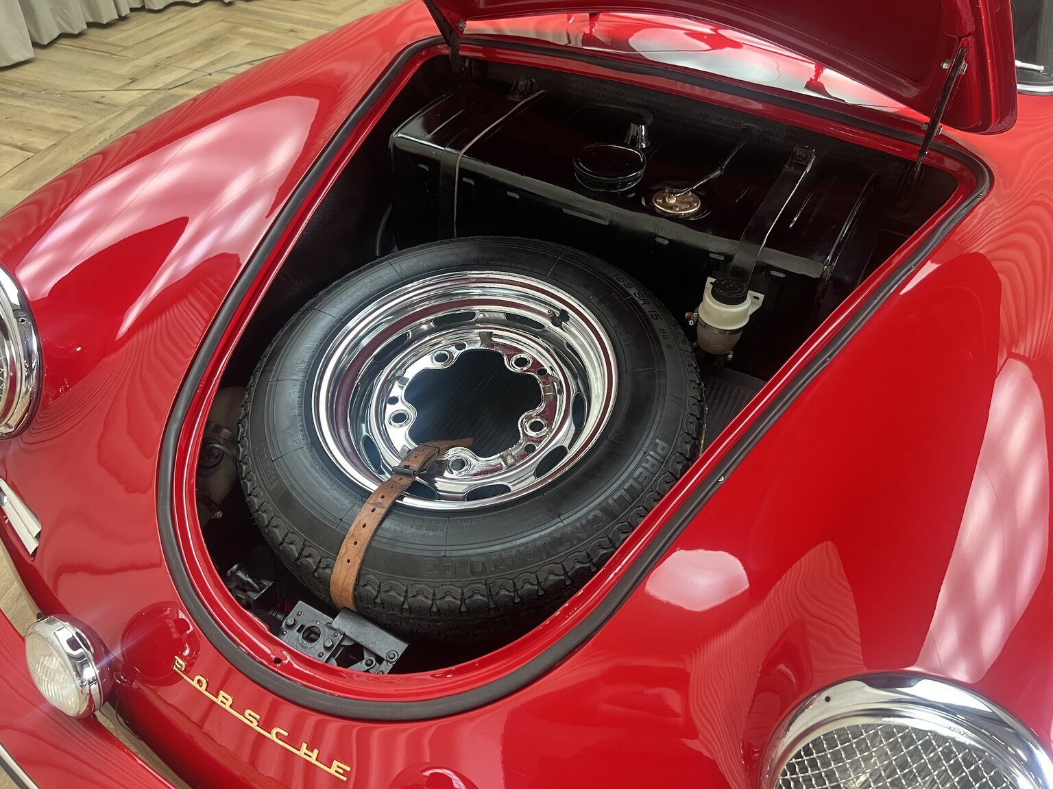 Interiörbild 1960 Porsche 356