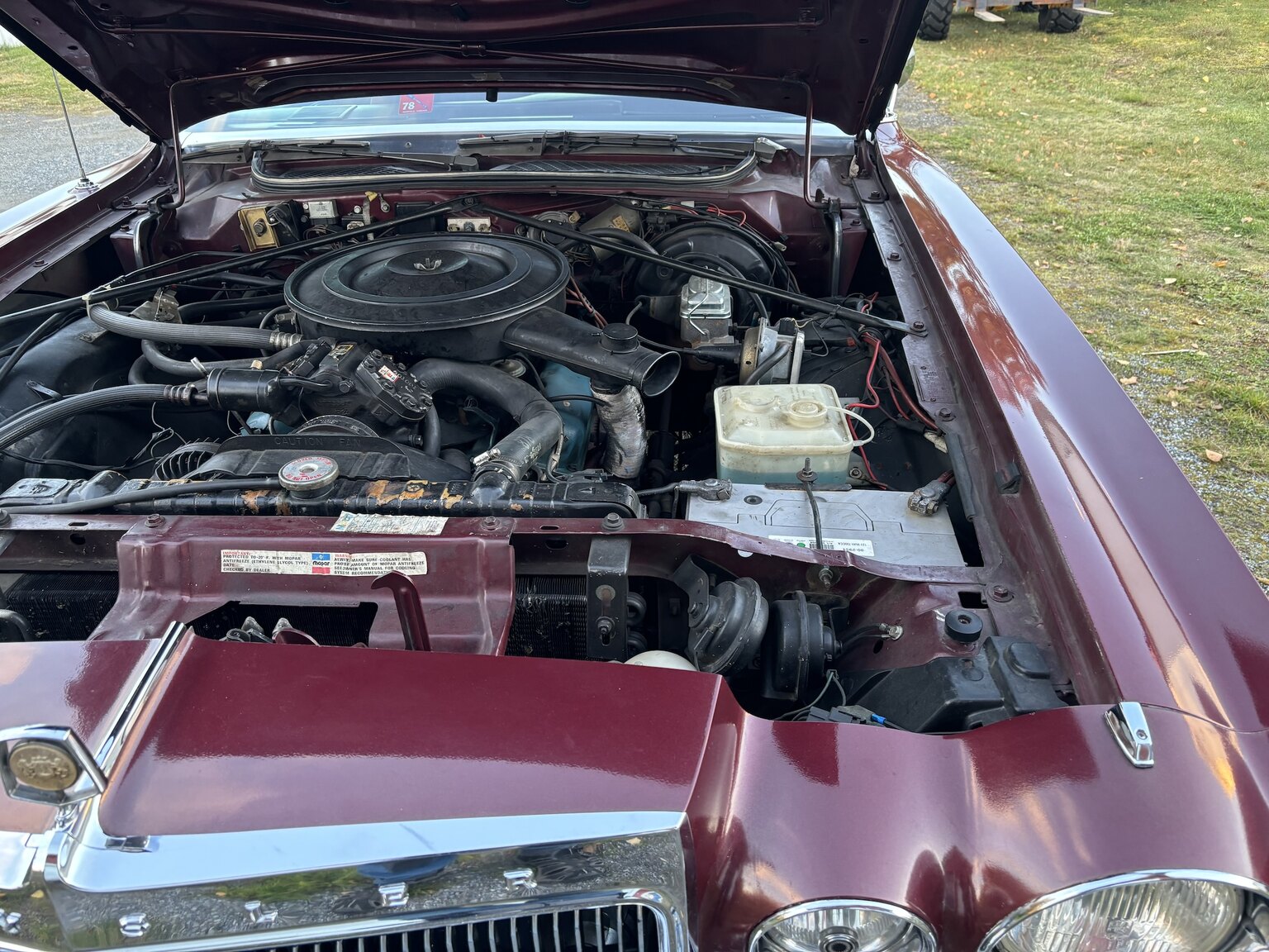Image of 1976 Chrysler Cordoba mechanics