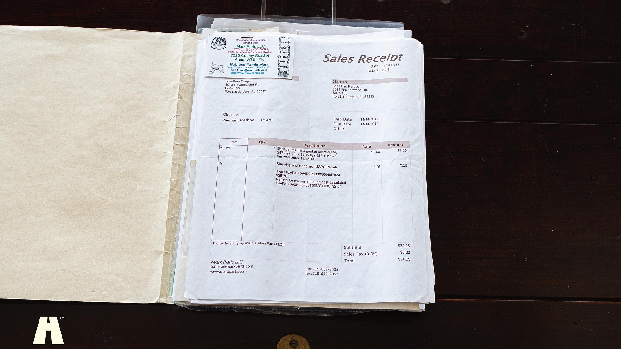 Dokumentation, 1965 AMC Rambler Marlin 327 CUI 5.4 V8