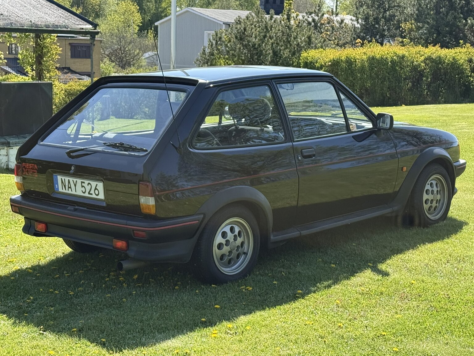 Exteriörbild på 1988 Ford Fiesta XR2