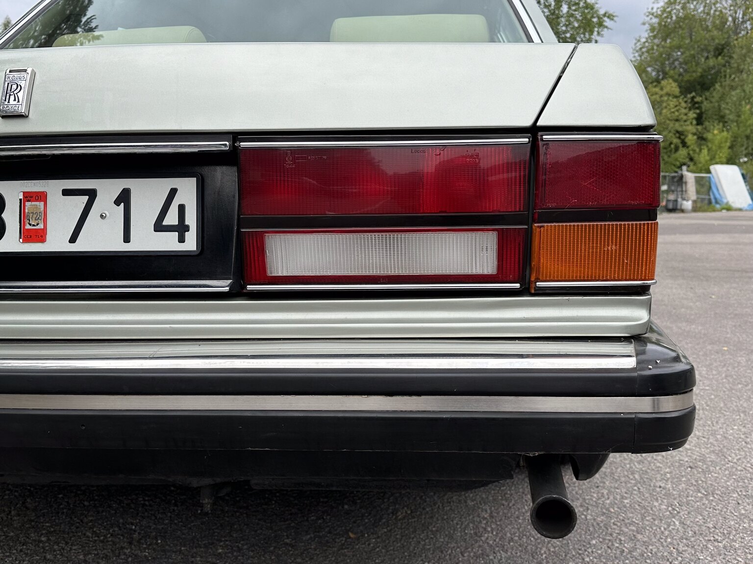 Exteriörbild på 1982  Rolls Royce Silver Spirit