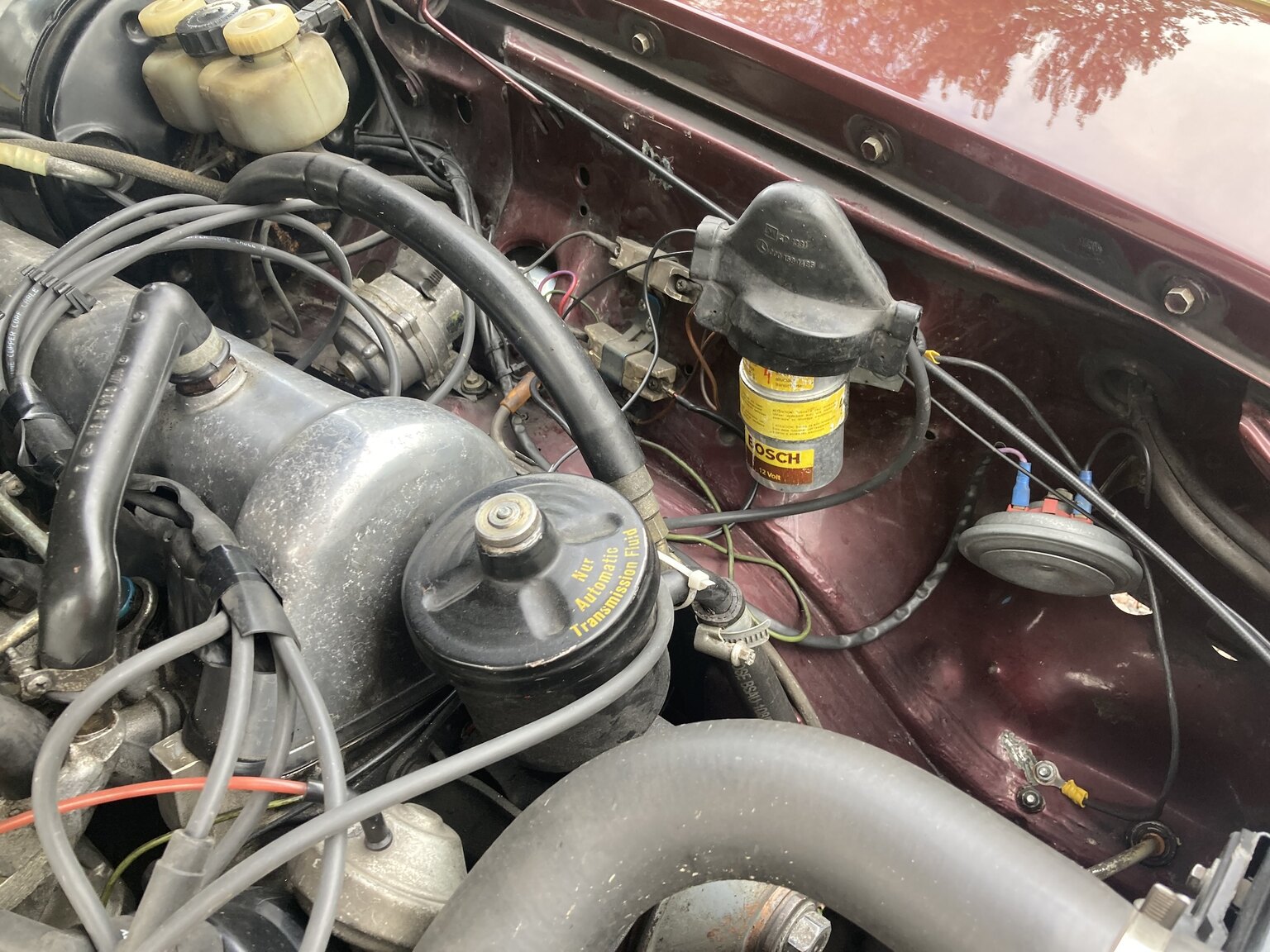 Image of 1973 Mercedes-Benz 450 SLC mechanics