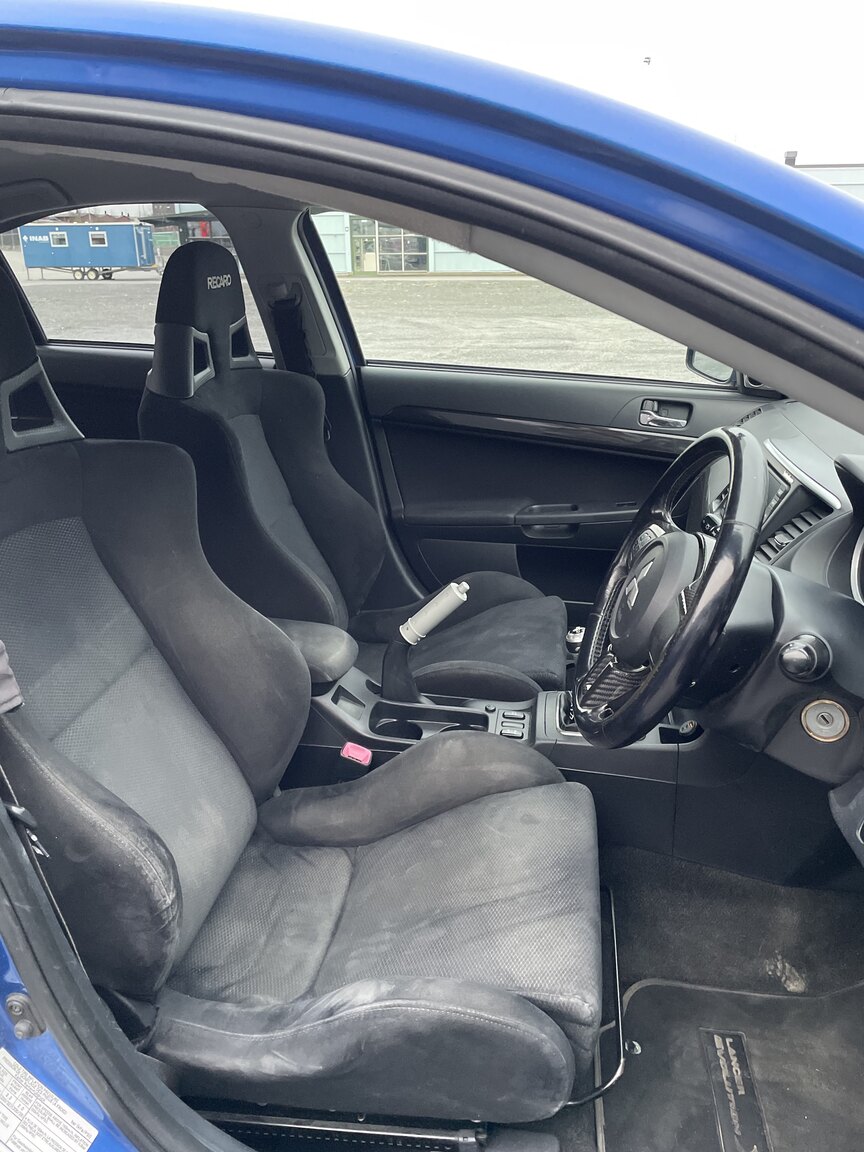 Interiörbild 2008 Mitsubishi Lancer EVO X