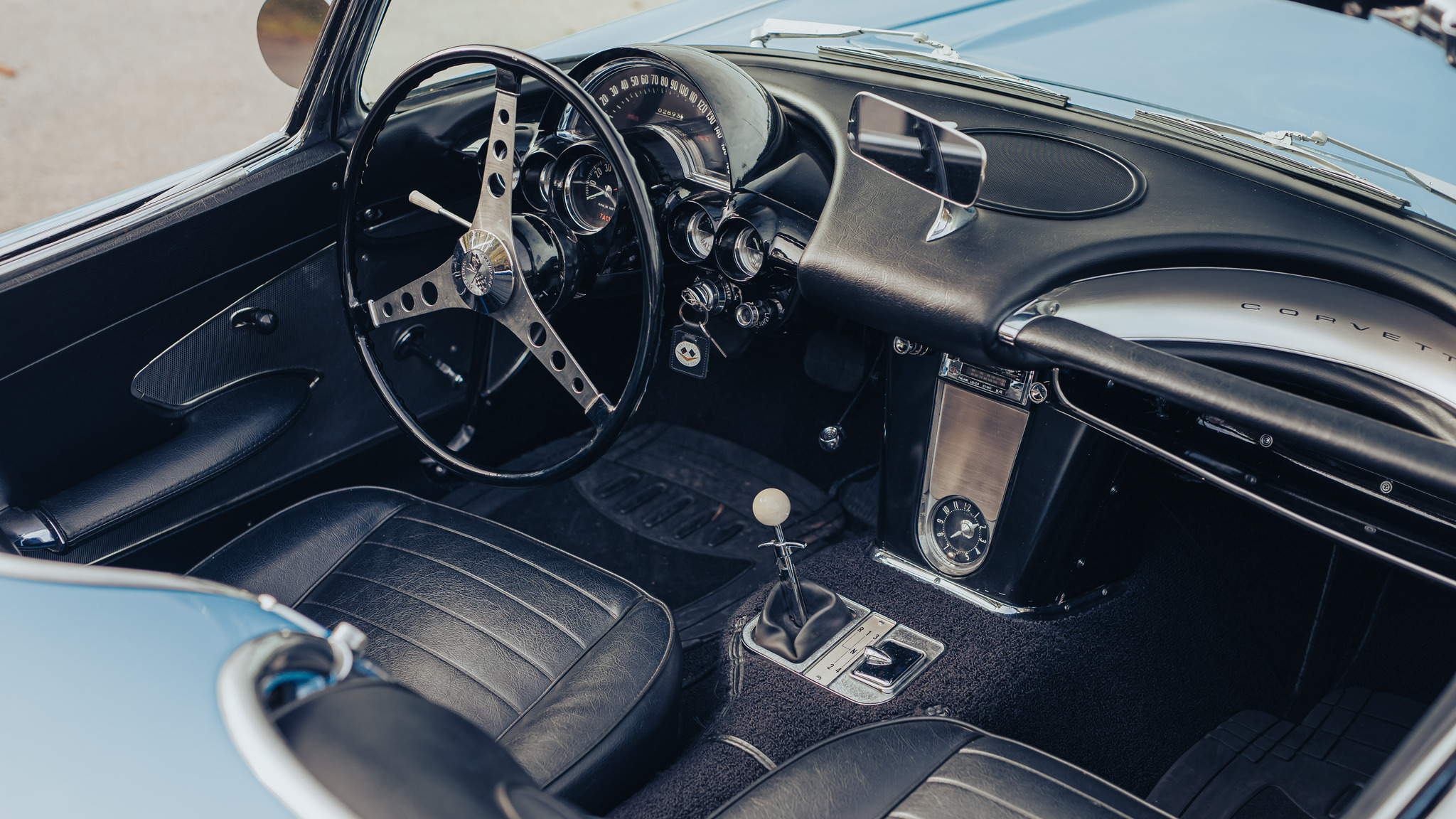 Interiörbild 1959 Chevrolet Corvette 1959