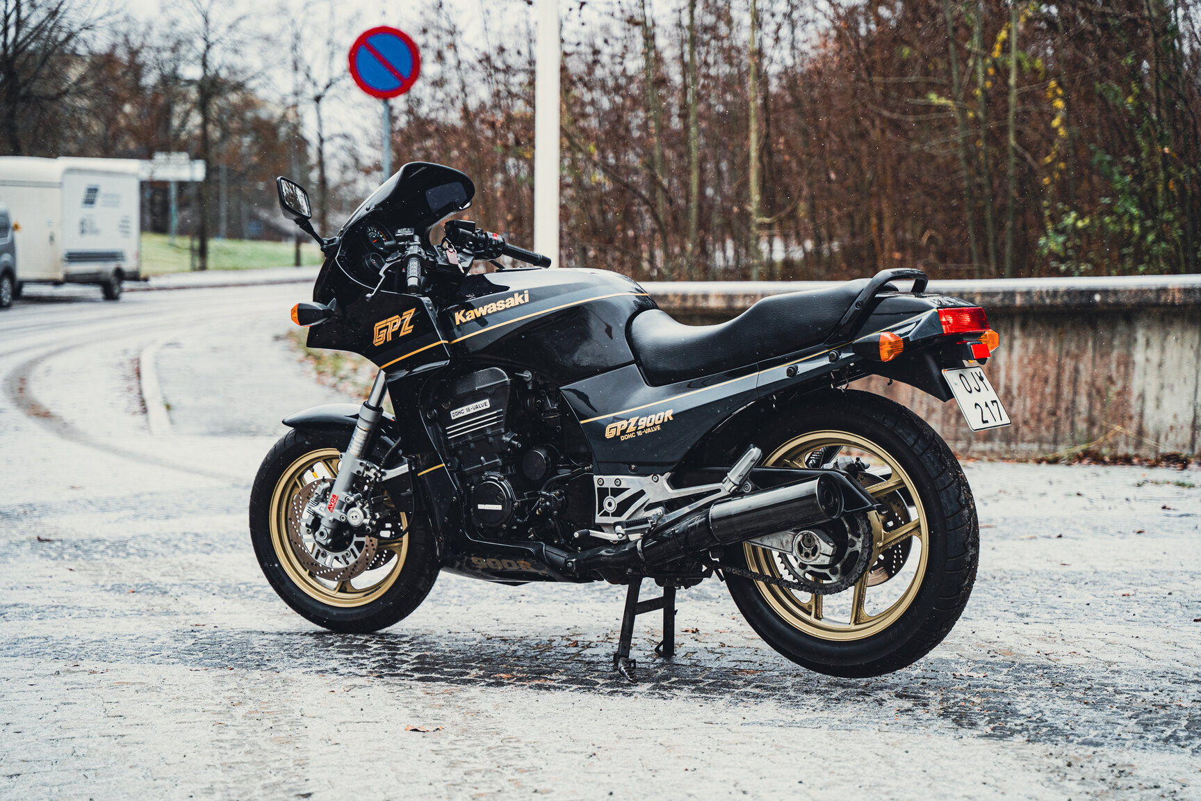 Exteriörbild på 1990 Kawasaki ZX900R