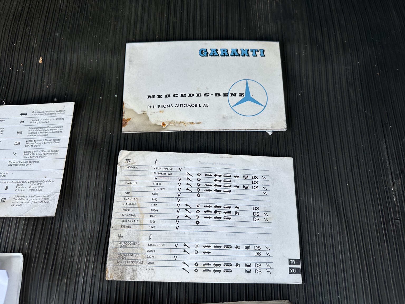 Documentation for 1966 Mercedes-Benz 200 D "Heckflosse"
