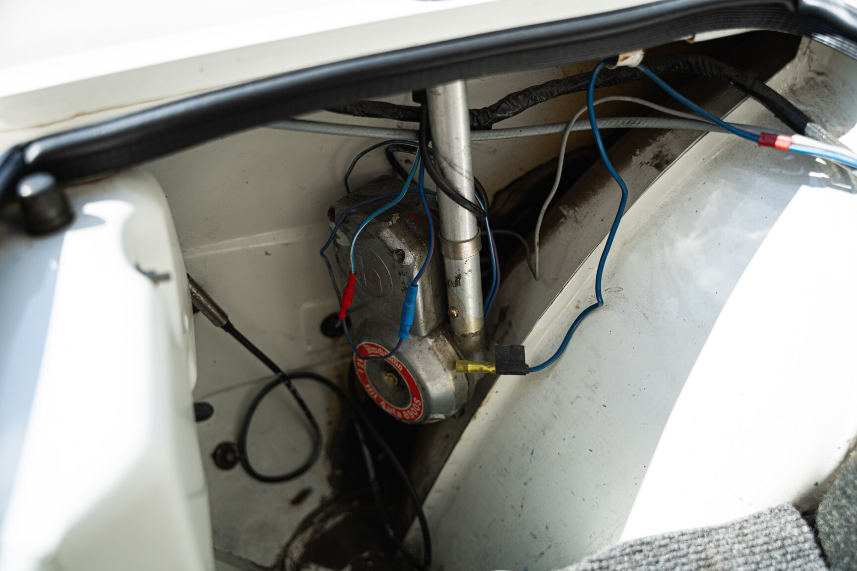 Interiörbild 1984 Bertone X 1/9
