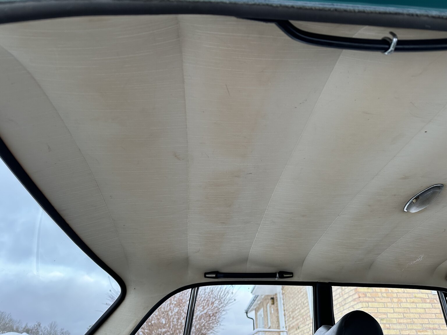 Interiörbild 1965 BMW 1600