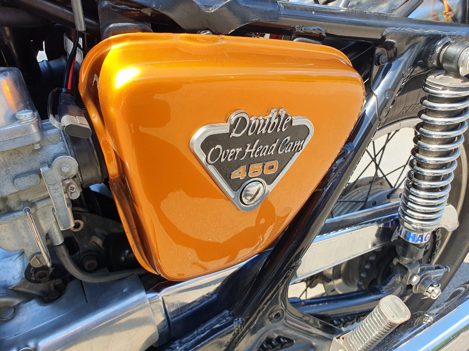 Exterior image of 1971 Honda CB 450 DOHC K3