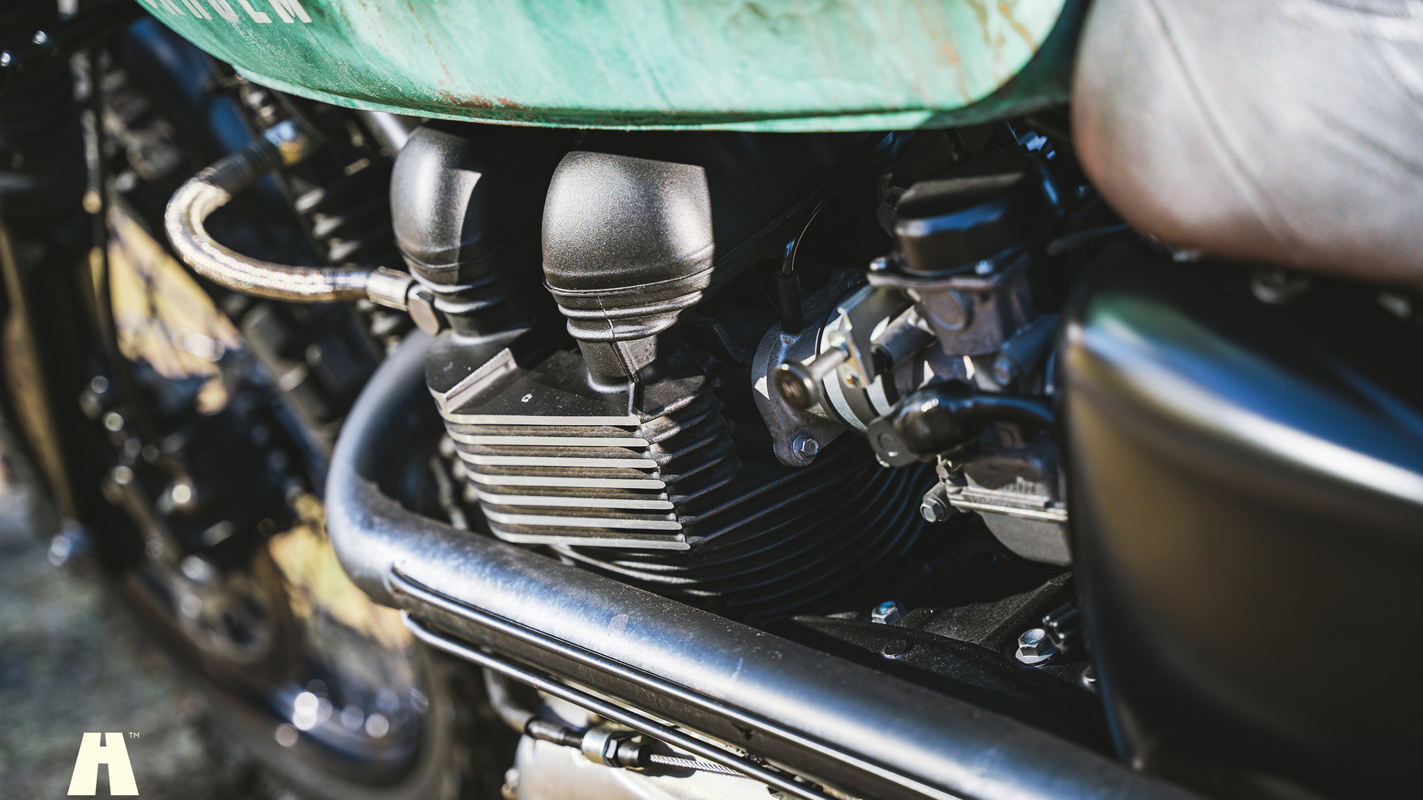 Image of 2010 Triumph Bonneville T100 "Scrambler" mechanics (6)