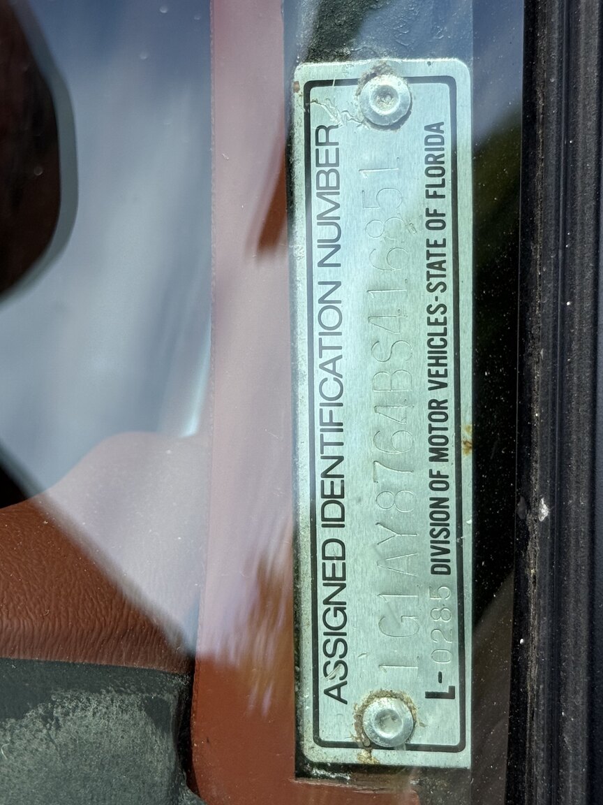 Interior image of 1981 Chevrolet Corvette