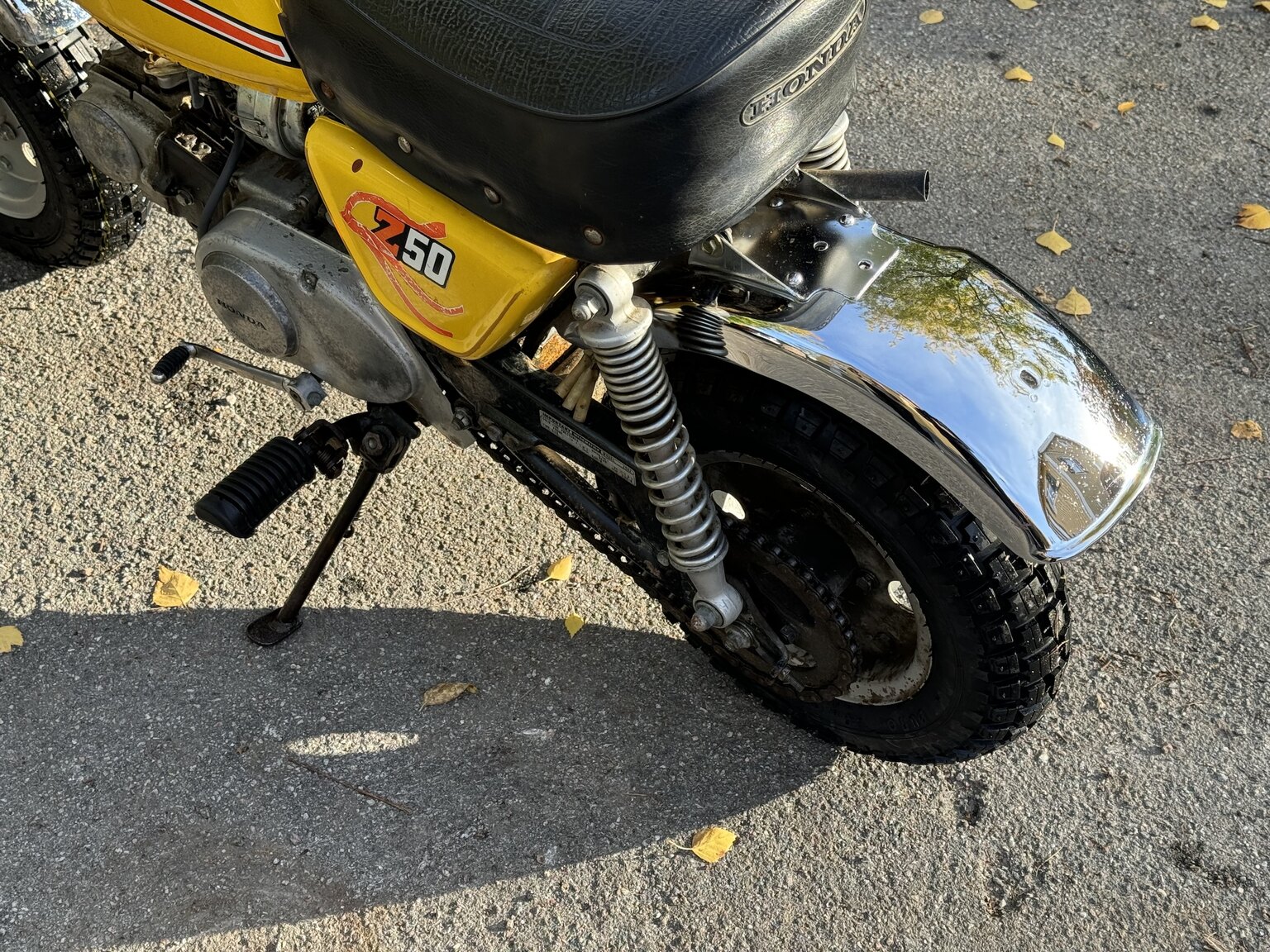 Exterior image of 1976 Honda Monkey Z50